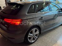 Usado Audi A3 S-Line 150 CV (110 kW) 2019 Gris / plata Berlina