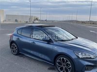 Usado Ford Focus ST-Line 125 CV (91 kW) 2019 Azul Berlina
