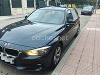Usado BMW 320 Efficient Dynamics 163 CV (119 kW) 2014 Azul Familiar