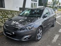 Usado Peugeot 308 SW Allure 120 CV (88 kW) 2017 Gris / plata Familiar