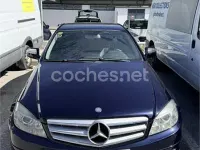 Usado Mercedes C220 Avantgarde 150 CV (110 kW) 2008 Negro Berlina