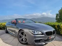 Usado BMW 640 Cabriolet Comfort Edition 313 CV (230 kW) 2016 Gris / plata Descapotable