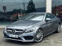Usado Mercedes C220 170 CV (125 kW) 2017 Gris / plata Coupe