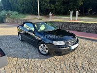 Usado Saab 9-3 Linear 150 CV (110 kW) 2007 Negro Descapotable