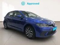 Usado VW Polo Life 95 CV (69 kW) 2022 Azul Utilitario
