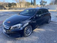 Usado Mercedes A200 AMG line 136 CV (100 kW) 2013 Negro Berlina