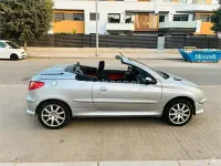 Usado Peugeot 206 110 CV (80 kW) 2003 Gris / plata Descapotable