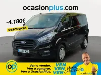 Usado Ford Transit Custom Trend 130 CV (95 kW) 2023 Negro Familiar