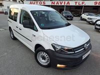 Usado VW Caddy Trendline 102 CV (75 kW) 2018 Blanco Monovolumen