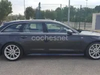 Usado Audi A6 S-Line 272 CV (200 kW) 2015 Azul Familiar