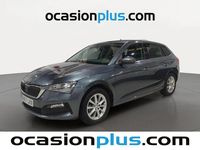 Usado Skoda Scala Ambition 110 CV (80 kW) 2021 Gris Utilitario