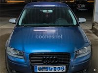 Usado Audi A3 Ambition 200 CV (147 kW) 2005 Azul Utilitario