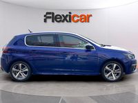 Usado Peugeot 308 GT-line 131 CV (96 kW) 2018 Azul Utilitario