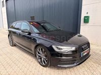 Usado Audi A6 S-Line 190 CV (139 kW) 2014 Negro Familiar
