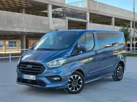 Usado Ford Transit Custom Trend 170 CV (125 kW) 2020 Azul Familiar