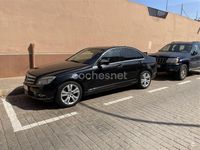 Usado Mercedes C220 Avantgarde 150 CV (110 kW) 2007 Negro Berlina