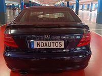 Usado Mercedes C230 197 CV (144 kW) 2002 Azul Berlina