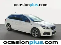 Usado Peugeot 308 SW GT-line 130 CV (95 kW) 2018 Blanco Familiar