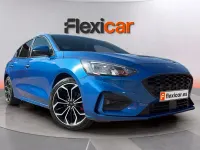 Usado Ford Focus ST-Line 125 CV (91 kW) 2020 Azul Berlina