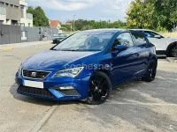 Usado Seat Leon FR 125 CV (91 kW) 2018 Azul Berlina