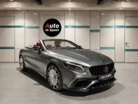 Usado Mercedes S560 469 CV (344 kW) 2017 Gris / plata Berlina