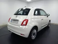 Używany Fiat 500 Lounge 69 KM (50 kW) 2019 Biały Sedan/Limuzyna