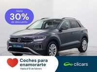 Usado VW T-Roc Life 116 CV (85 kW) 2022 Gris SUV
