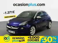 Usado Opel Adam Slam 100 CV (73 kW) 2016 Azul Utilitario