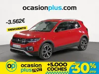 Usado VW T-Cross Sportline 150 CV (110 kW) 2021 Rojo SUV