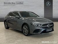 Usado Mercedes A250 AMG line 218 CV (160 kW) 2021 Gris montaña
