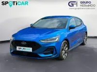 Usado Ford Focus ST-Line 125 CV (91 kW) 2022 Azul Berlina