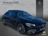 Usado Mercedes CLA200 163 CV (119 kW) 2021 Negro noche Berlina