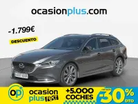 Usado Mazda 6 Signature 184 CV (135 kW) 2018 Gris Familiar