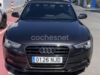 Usado Audi A5 Cabriolet S-Line 177 CV (130 kW) 2012 Negro Descapotable