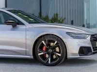 Usado Audi A7 367 CV (269 kW) 2021 Gris / plata Berlina