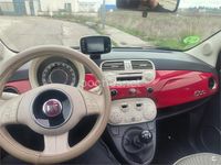 Usado Fiat 500 Lounge 69 CV (50 kW) 2008 Rojo Berlina