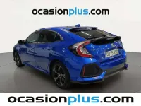 Usado Honda Civic Elegance 129 CV (94 kW) 2018 Azul Utilitario