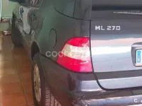Usado Mercedes ML270 163 CV (119 kW) 2003 Negro SUV