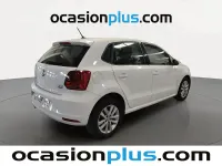 Usado VW Polo Advance 90 CV (66 kW) 2016 Blanco Utilitario