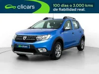 Usado Dacia Sandero Stepway Ambiance 90 CV (66 kW) 2018 Azul Utilitario