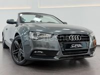 Usado Audi A5 Cabriolet 170 CV (125 kW) 2013 Negro Descapotable