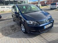Usado VW Sharan Advance 140 CV (102 kW) 2015 Azul Monovolumen