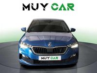 Usado Skoda Scala Ambition 116 CV (85 kW) 2020 Azul Utilitario