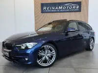 Usado BMW 320 Shadowline 184 CV (135 kW) 2018 Azul Familiar