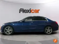 Usado Mercedes C200 136 CV (100 kW) 2018 Azul Berlina