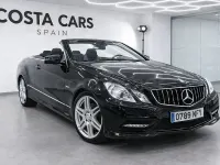 Usado Mercedes E350 Avantgarde 231 CV (169 kW) 2011 Negro Descapotable