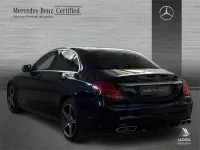 Usado Mercedes C200 170 CV (125 kW) 2017 Azul Berlina