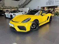 Usado Porsche 718 Spyder 420 CV (308 kW) 2022 Amarillo Descapotable