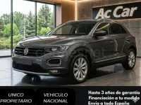 Usado VW T-Roc Advance 110 CV (80 kW) 2021 Gris / plata SUV