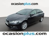 Usado Seat Leon Style 110 CV (80 kW) 2018 Negro Monovolumen